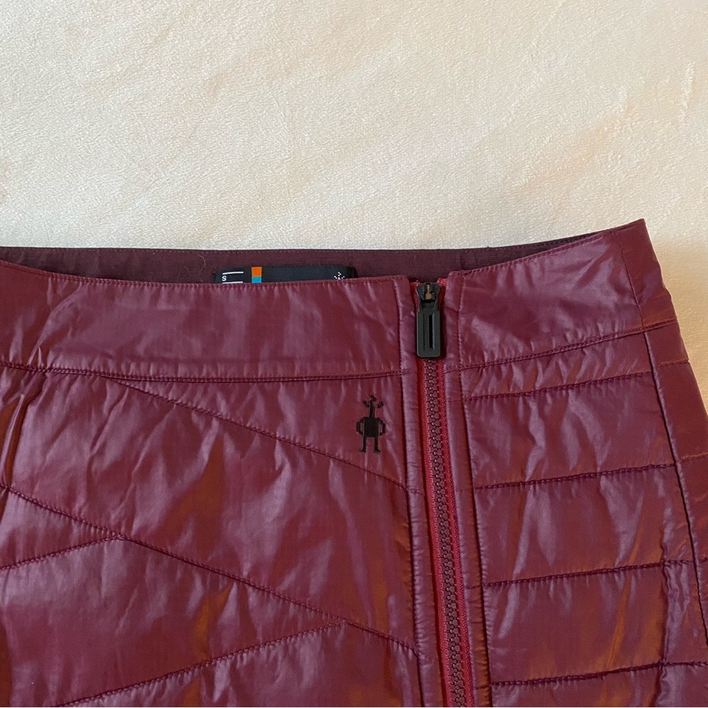 Smartwool Maroon Smartloft Pull-On Insulated Skir… - image 2